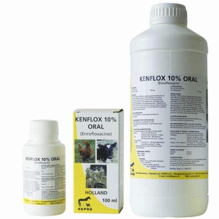 کنفلوکس (انروفلوکساسین 10% خوراکی) KENFLOX